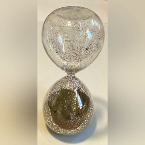 Mercury glass 30minute hourglass timer